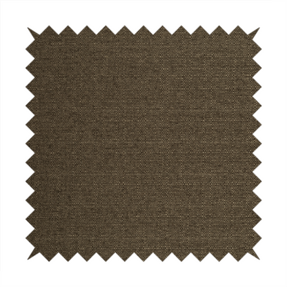 Washington Textured Chenille Brown Colour Upholstery Fabric CTR-1342 - Roman Blinds