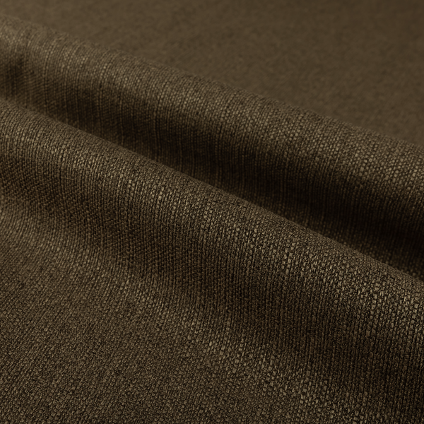 Washington Textured Chenille Brown Colour Upholstery Fabric CTR-1342 - Handmade Cushions