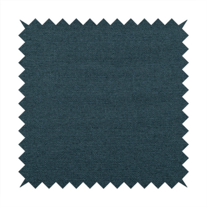 Washington Textured Chenille Blue Colour Upholstery Fabric CTR-1343 - Roman Blinds