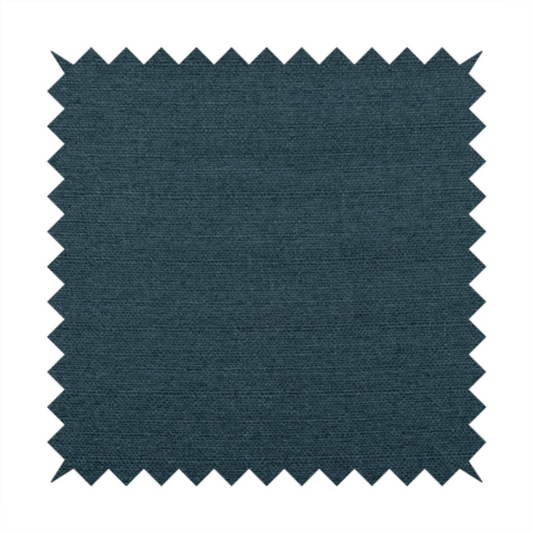 Washington Textured Chenille Blue Colour Upholstery Fabric CTR-1343