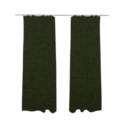 Washington Textured Chenille Green Colour Upholstery Fabric CTR-1344 - Made To Measure Curtains