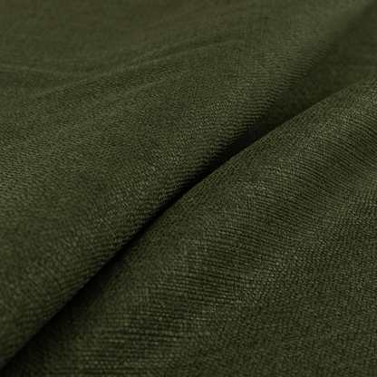 Washington Textured Chenille Green Colour Upholstery Fabric CTR-1344 - Made To Measure Curtains