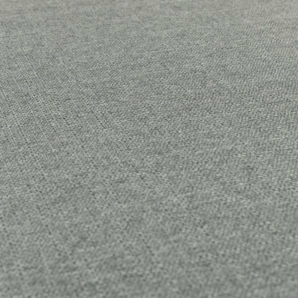 Washington Textured Chenille Silver Colour Upholstery Fabric CTR-1345