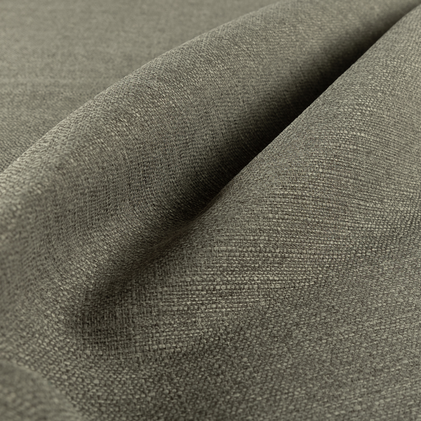 Washington Textured Chenille Grey Colour Upholstery Fabric CTR-1346 - Made To Measure Curtains