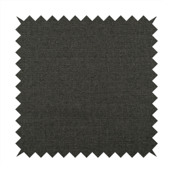 Washington Textured Chenille Charcoal Colour Upholstery Fabric CTR-1347 - Roman Blinds