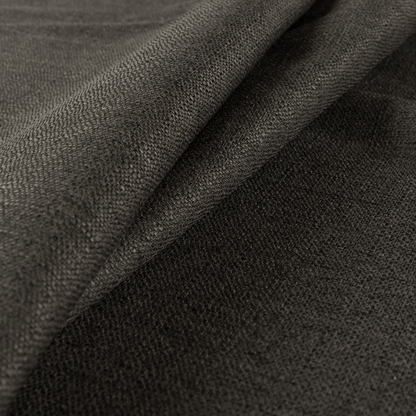 Washington Textured Chenille Charcoal Colour Upholstery Fabric CTR-1347 - Made To Measure Curtains