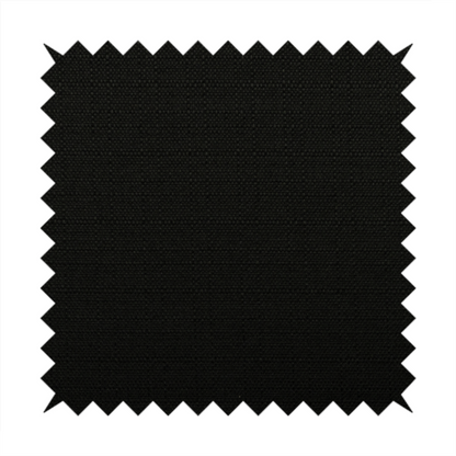Washington Textured Chenille Black Colour Upholstery Fabric CTR-1348 - Handmade Cushions