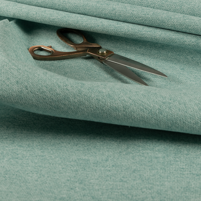 Eddison Soft Weave Water Repellent Treated Material Light Blue Colour Upholstery Fabric CTR-1350 - Roman Blinds