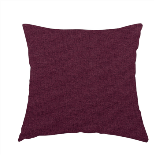 Eddison Soft Weave Water Repellent Treated Material Purple Colour Upholstery Fabric CTR-1352 - Handmade Cushions