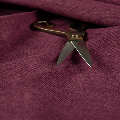 Eddison Soft Weave Water Repellent Treated Material Purple Colour Upholstery Fabric CTR-1352 - Roman Blinds
