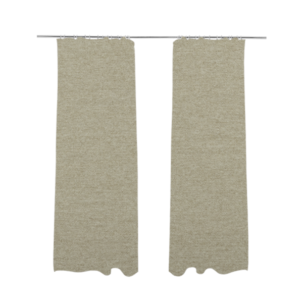 Eddison Soft Weave Water Repellent Treated Material Cream Colour Upholstery Fabric CTR-1354 - Made To Measure Curtains