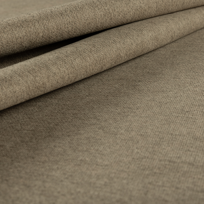 Eddison Soft Weave Water Repellent Treated Material Brown Colour Upholstery Fabric CTR-1356 - Roman Blinds