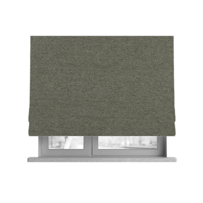 Eddison Soft Weave Water Repellent Treated Material Pebble Grey Colour Upholstery Fabric CTR-1361 - Roman Blinds