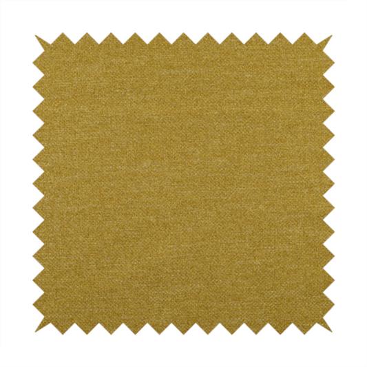Malta Basket Weave Material Yellow Colour Upholstery Fabric CTR-1363