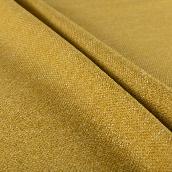Malta Basket Weave Material Yellow Colour Upholstery Fabric CTR-1363 - Roman Blinds