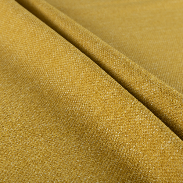 Malta Basket Weave Material Yellow Colour Upholstery Fabric CTR-1363 - Made To Measure Curtains