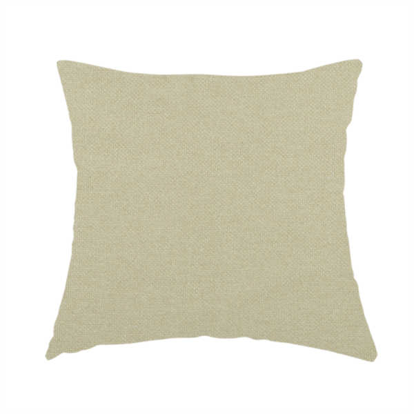 Malta Basket Weave Material Cream Colour Upholstery Fabric CTR-1365 - Handmade Cushions