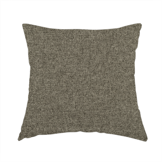 Malta Basket Weave Material Pebble Grey Colour Upholstery Fabric CTR-1371 - Handmade Cushions