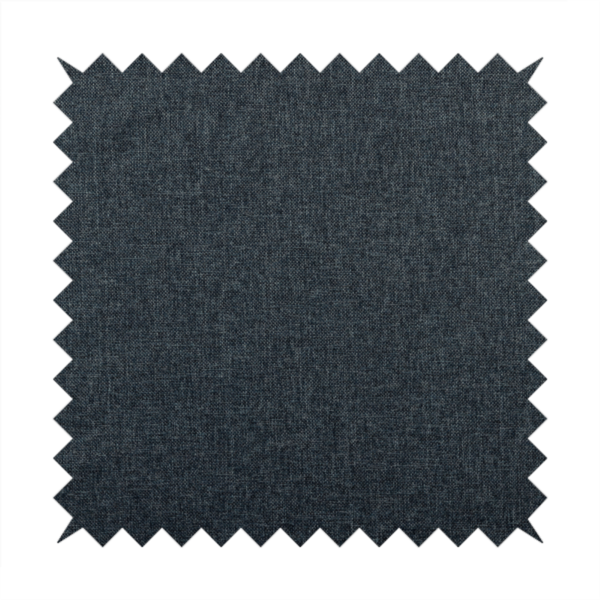 Monaco Fine Plain Weave Denim Blue Upholstery Fabric CTR-1398 - Roman Blinds