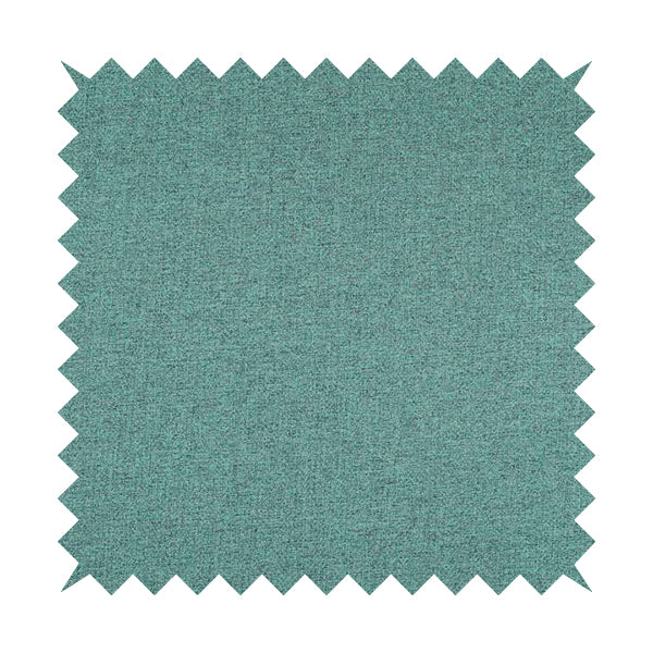 Bainbridge Woven Plain Fabric Blue Teal Colour Upholstery Fabric CTR-14 - Roman Blinds