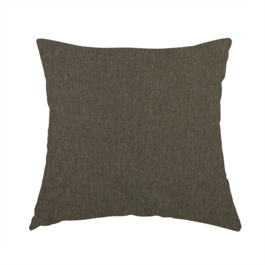 Monaco Fine Plain Weave Brown Upholstery Fabric CTR-1402 - Handmade Cushions