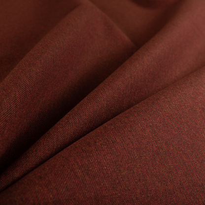 Monaco Fine Plain Weave Red Brown Upholstery Fabric CTR-1405 - Made To Measure Curtains