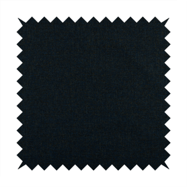 Monaco Fine Plain Weave Blue Black Upholstery Fabric CTR-1408 - Roman Blinds