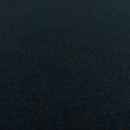 Monaco Fine Plain Weave Blue Black Upholstery Fabric CTR-1408 - Roman Blinds
