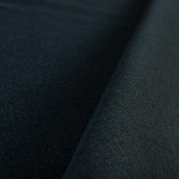 Monaco Fine Plain Weave Blue Black Upholstery Fabric CTR-1408 - Roman Blinds