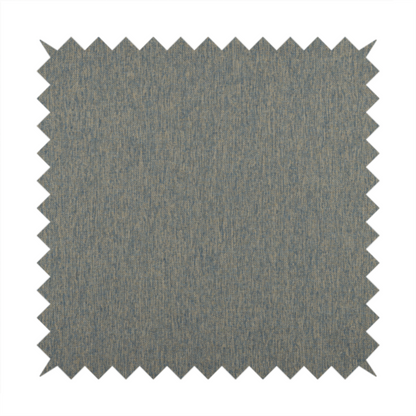 Monaco Fine Plain Weave Blue Beige Upholstery Fabric CTR-1409 - Roman Blinds