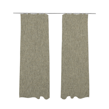 Monaco Fine Plain Weave Grey Beige Upholstery Fabric CTR-1410 - Made To Measure Curtains