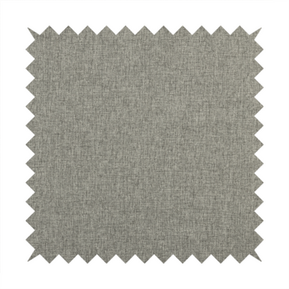 Monaco Fine Plain Weave Silver White Upholstery Fabric CTR-1416 - Made To Measure Curtains