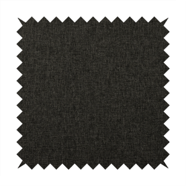 Monaco Fine Plain Weave Black Upholstery Fabric CTR-1419 - Made To Measure Curtains