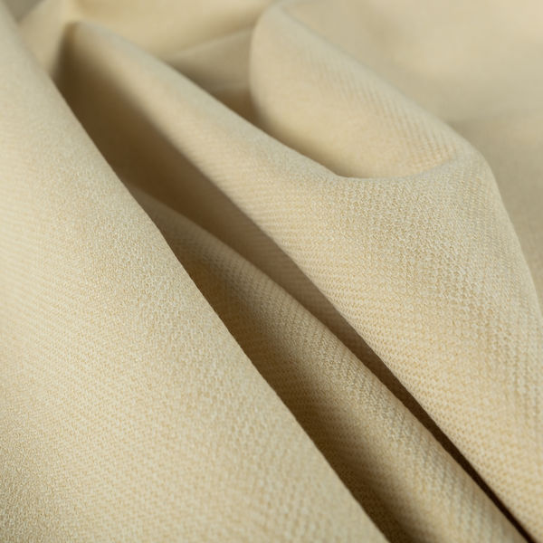 Bali Soft Texture Plain Water Repellent Beige Upholstery Fabric CTR-1421