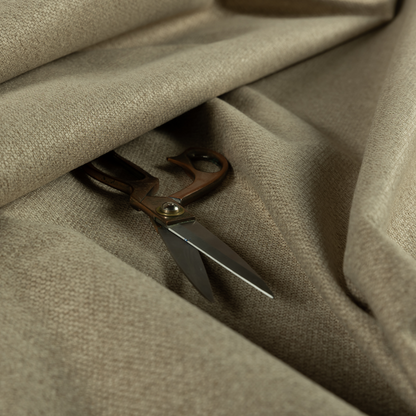 Bali Soft Texture Plain Water Repellent Mink Brown Upholstery Fabric CTR-1422 - Made To Measure Curtains