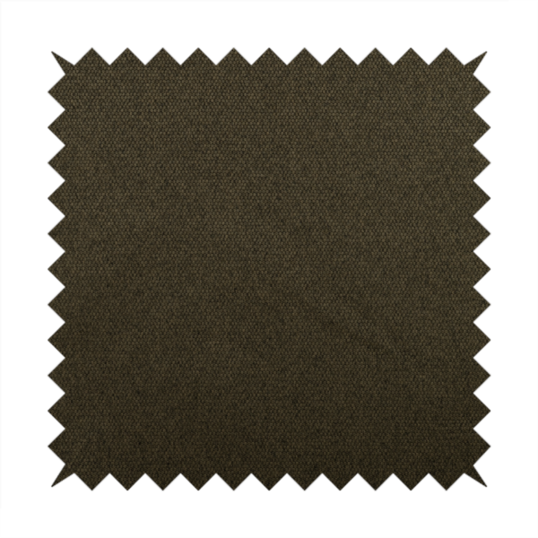 Bali Soft Texture Plain Water Repellent Dark Brown Upholstery Fabric CTR-1424