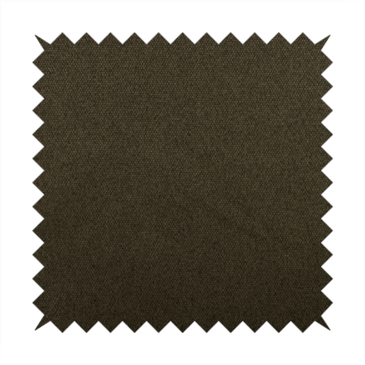 Bali Soft Texture Plain Water Repellent Dark Brown Upholstery Fabric CTR-1424