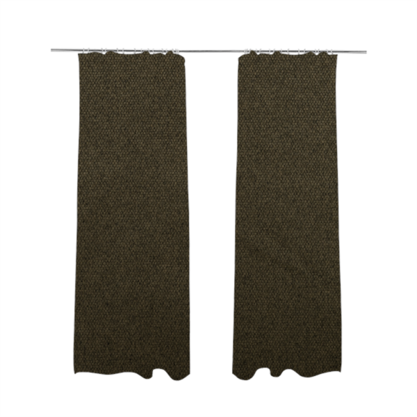 Bali Soft Texture Plain Water Repellent Dark Brown Upholstery Fabric CTR-1424 - Made To Measure Curtains