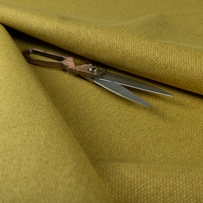 Bali Soft Texture Plain Water Repellent Yellow Upholstery Fabric CTR-1425 - Roman Blinds