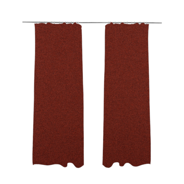 Bali Soft Texture Plain Water Repellent Red Upholstery Fabric CTR-1426 - Made To Measure Curtains