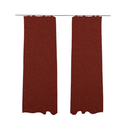 Bali Soft Texture Plain Water Repellent Red Upholstery Fabric CTR-1426 - Made To Measure Curtains