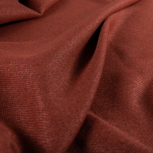 Bali Soft Texture Plain Water Repellent Red Upholstery Fabric CTR-1426 - Made To Measure Curtains