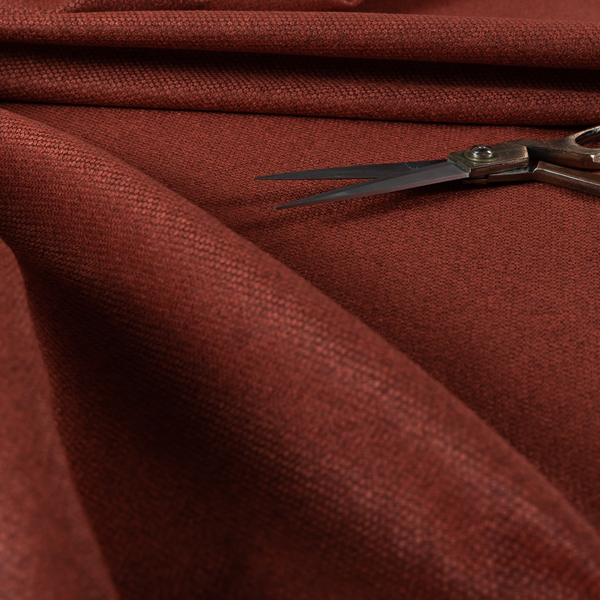 Bali Soft Texture Plain Water Repellent Red Upholstery Fabric CTR-1426 - Made To Measure Curtains