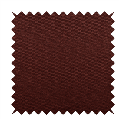 Bali Soft Texture Plain Water Repellent Burgundy Upholstery Fabric CTR-1427