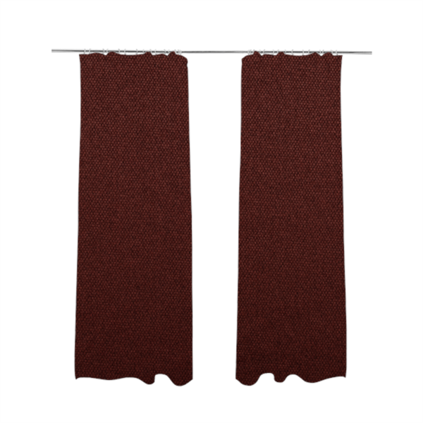 Bali Soft Texture Plain Water Repellent Burgundy Upholstery Fabric CTR-1427 - Made To Measure Curtains