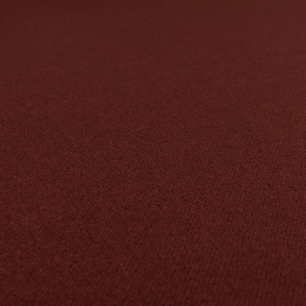 Bali Soft Texture Plain Water Repellent Burgundy Upholstery Fabric CTR-1427