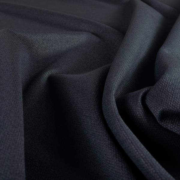 Bali Soft Texture Plain Water Repellent Denim Blue Upholstery Fabric CTR-1431
