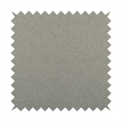 Bali Soft Texture Plain Water Repellent Silver Upholstery Fabric CTR-1433