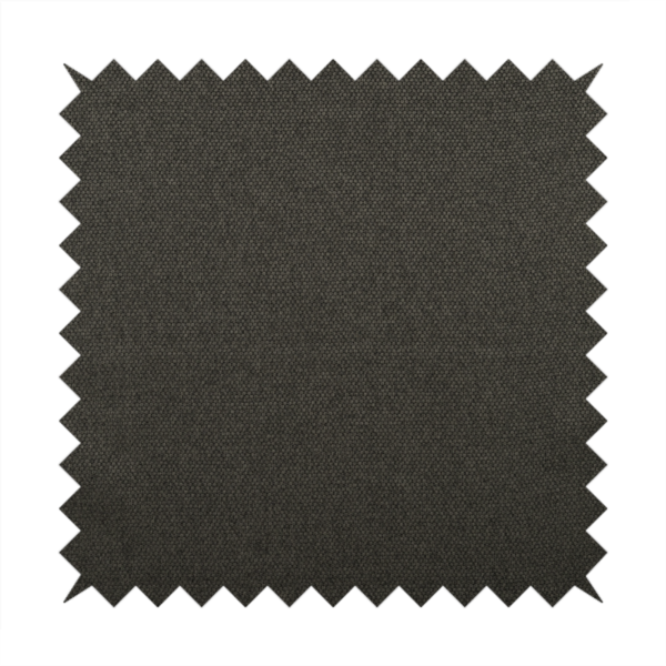 Bali Soft Texture Plain Water Repellent Black Upholstery Fabric CTR-1435 - Roman Blinds