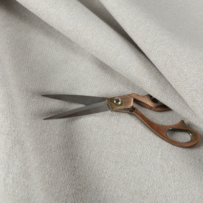 Summer Textured Weave Clean Easy White Upholstery Fabric CTR-1437 - Made To Measure Curtains